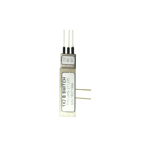 1x2 Solid-State SM Fiberoptic Switch (Single Side)