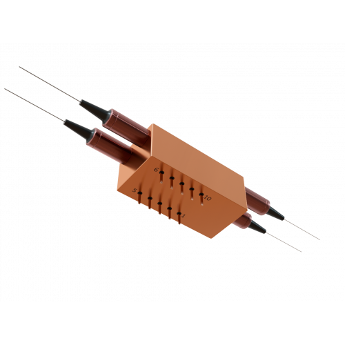2x2 Mechanical Single-Mode Fiberoptic Switch
