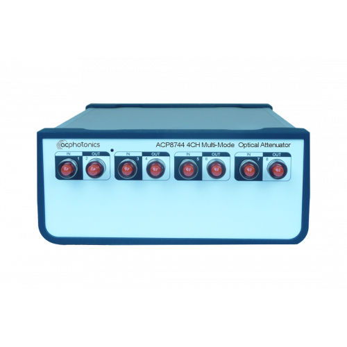 ACP8744 4CH Multi-Mode Variable Optical Attenuator ACP8744 4CH Multi-Mode Variable Optical Attenuator