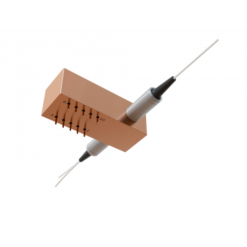 Dual 1x2 Mechanical Single-Mode Fiberoptic Switch Dual 1x2 Mechanical Single-Mode Fiberoptic Switch